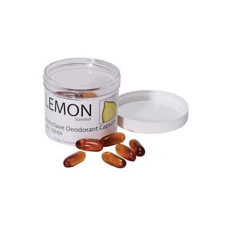 Cole Parmer Autoclave Deodorizers, Lemon, 40/B, PK 40 24407-19